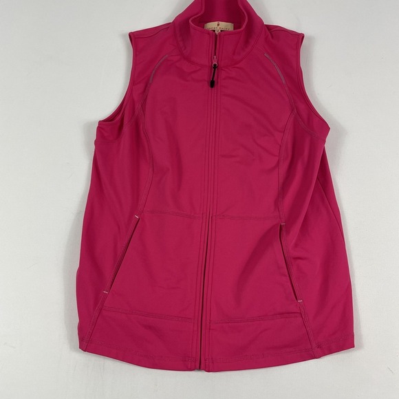 Sport Haley Jackets & Blazers - Sport Haley Jacket Womens Medium Pink Softshell Full Zip Pockets Reflective